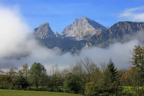 mountains  nature  watzmann