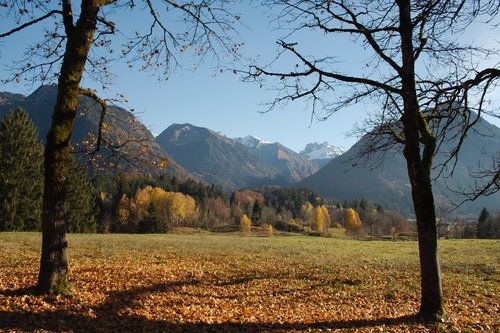 mountains  autumn  landscape