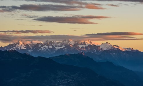 mountains  landscape  sky