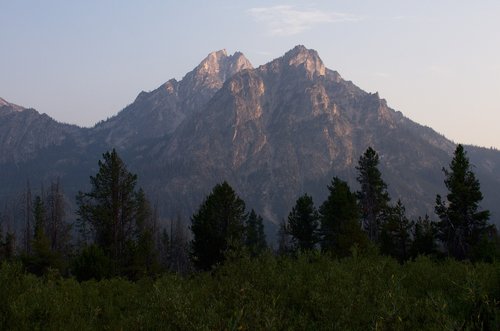 mountains  sawtooths  nature