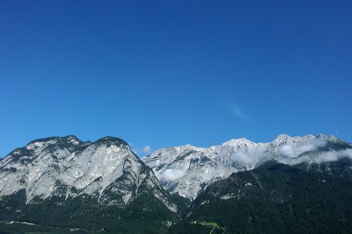 mountains  mountain range  alpine