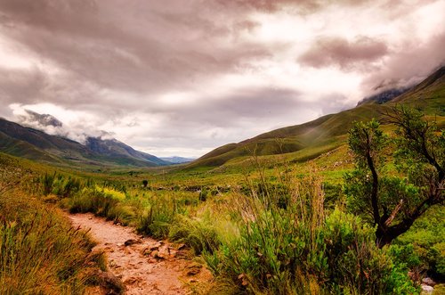 mountains  hiking  sky