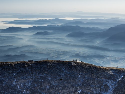 mountains  view  landscape