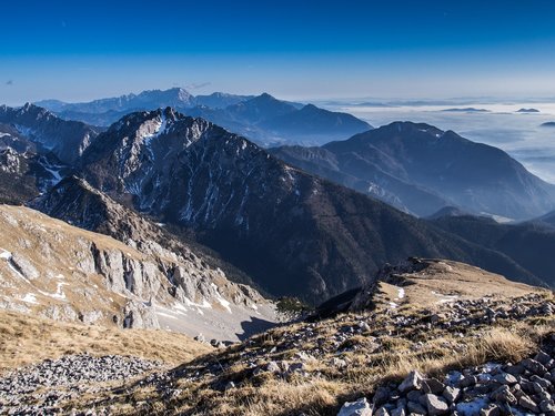 mountains  view  landscape