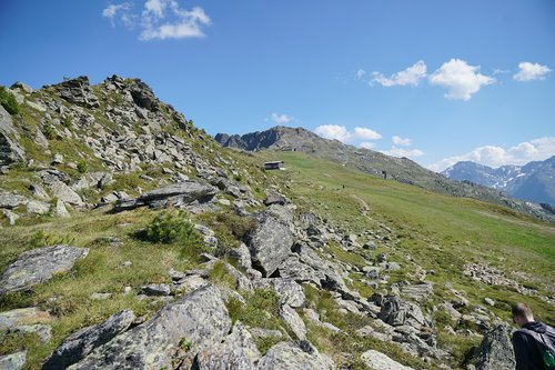 mountains  view  landscape