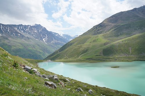 mountains  view  landscape