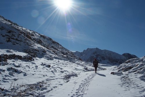 mountains  mountain  winter