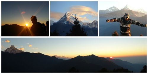 mountains nepal travel