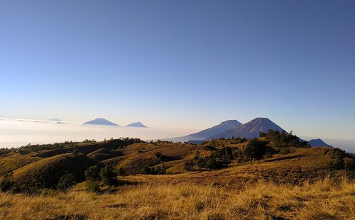 mountains  morning  sunrise