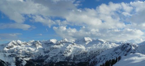 mountains alpine summit