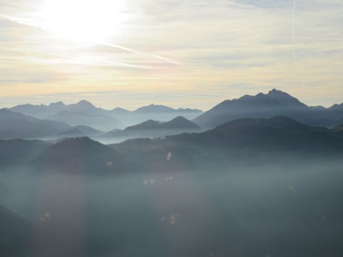 mountains autumn mood