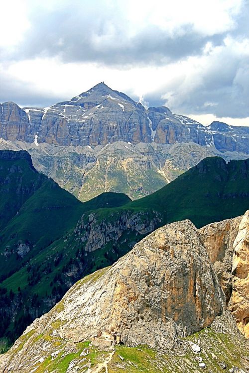 mountains summer dolomites