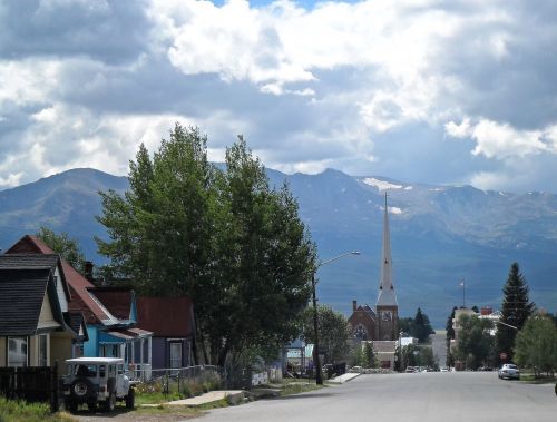 mountains street travel