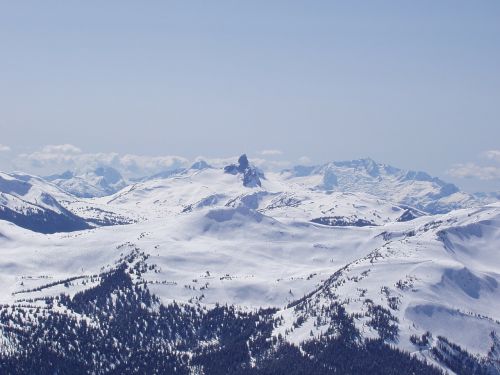 mountains whistler winter