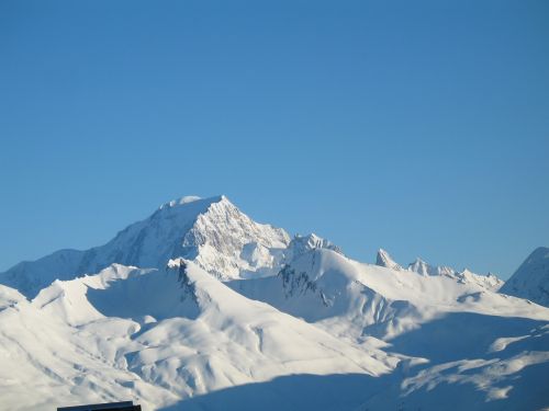 mountains alps mont blanc