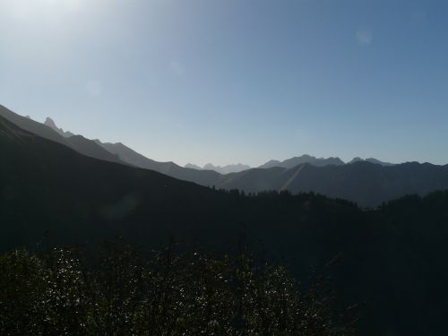 mountains mountain panorama aelpelesattel