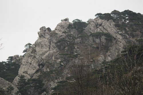 mountains rock rock wall