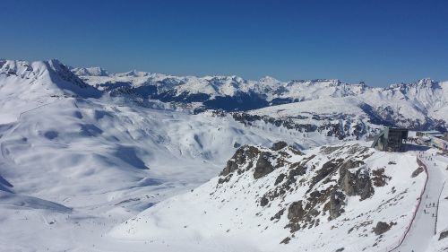 mountains alpine landscape