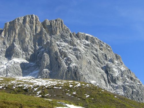 mountains snow solid