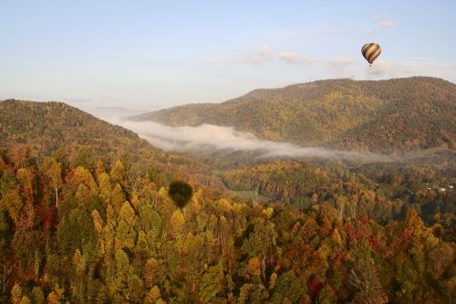 mountains appalachian balloon