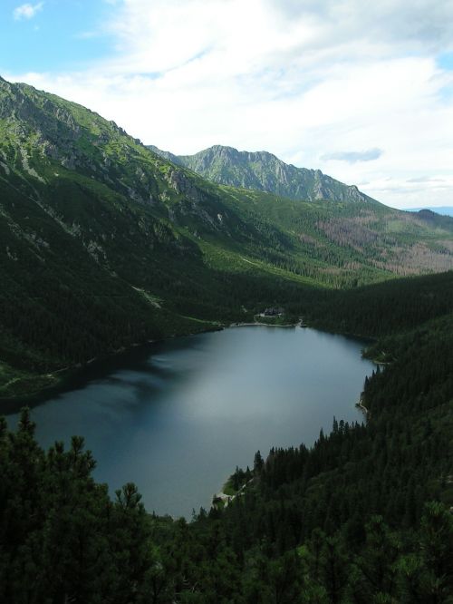 mountains morskie oko tatry