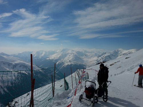 mountains tatry top view