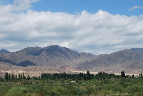 mountains kyrgyzstan nature