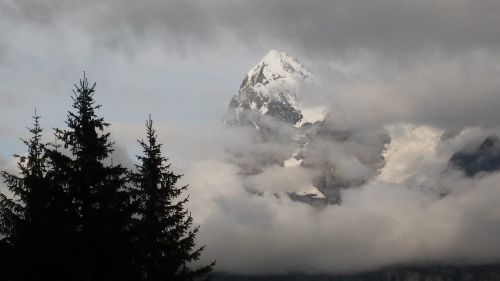 mountains alps junfrau