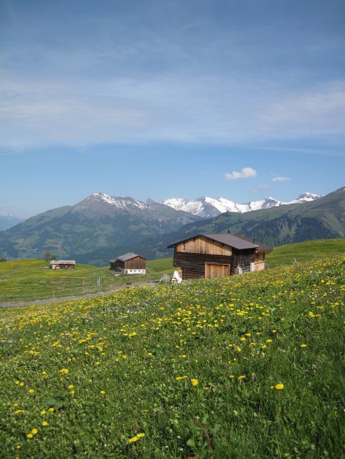 mountains landscape alps