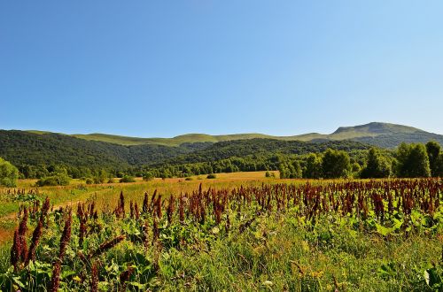 mountains landscape view