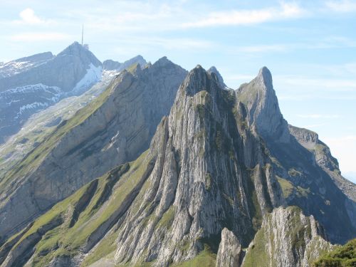 mountains alpine landscape