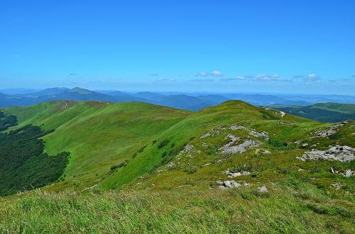 mountains landscape view