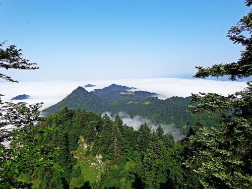 mountains landscape panorama