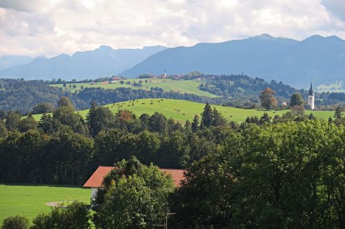 mountains outlook landscape