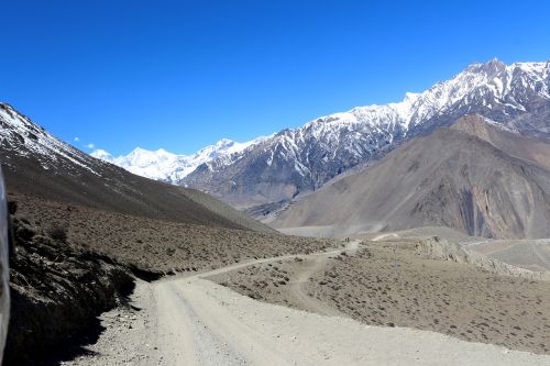 mountains road landscape