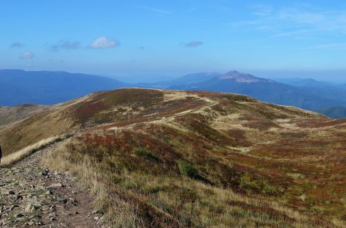 mountains landscape view