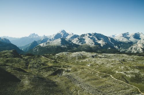 mountains landscape mountain top