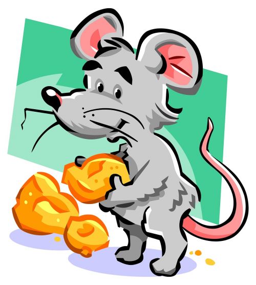 mouse cheese tail