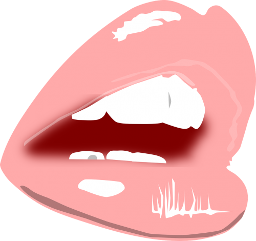 mouth female lips