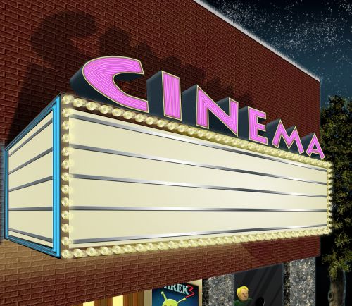 movies cinema marquee