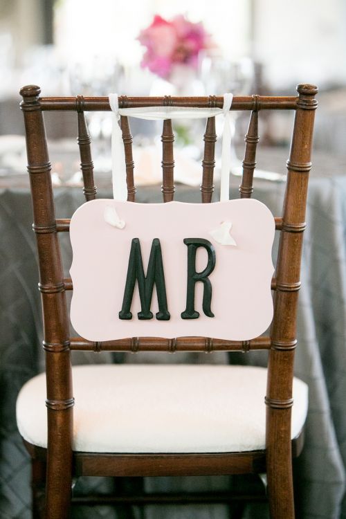 mr wedding chair