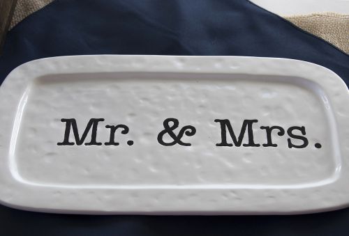 mr and mrs wedding