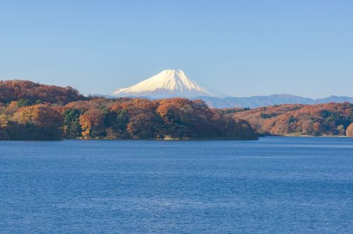 mt fuji japan landscape
