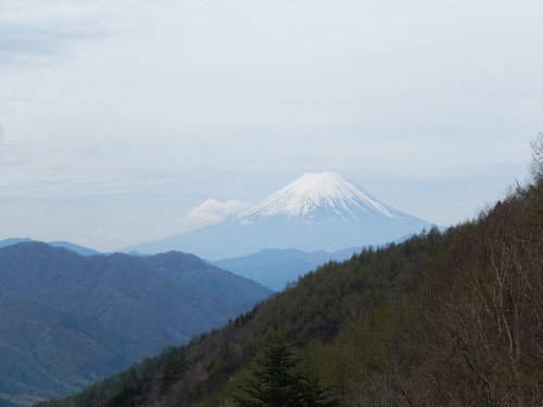 mt fuji  natural  mountain