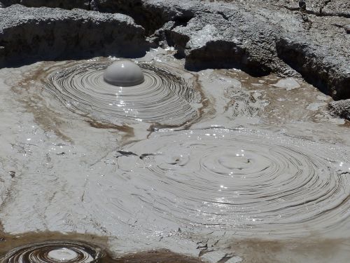 mud volcano grey