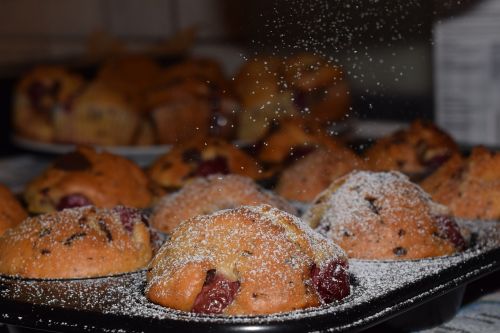 muffin cherry muffin bake