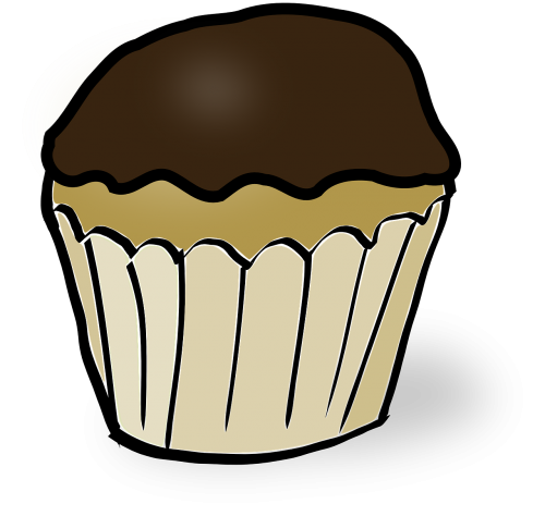 muffin chocolate cupcake