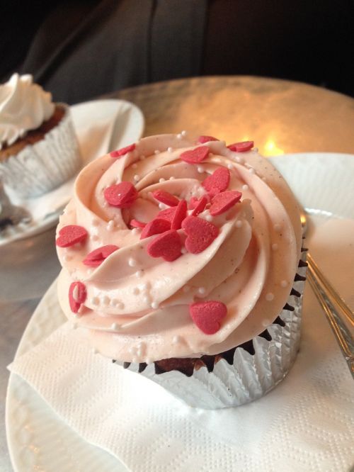 muffin cupcake hearts