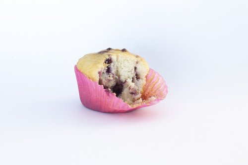 muffin  blueberry  dessert