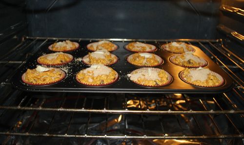 muffins baking cooking